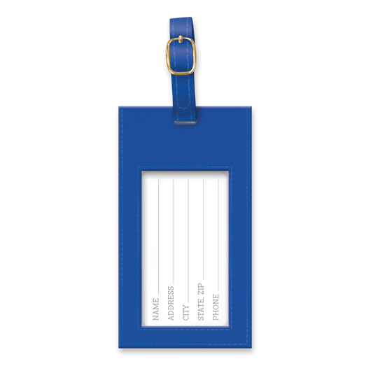 Vegan Leather Luggage Tag | European Globetrotter