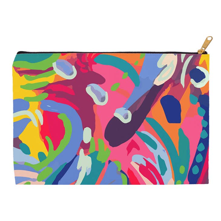 Sareka Unique Canvas Accessory Pouch