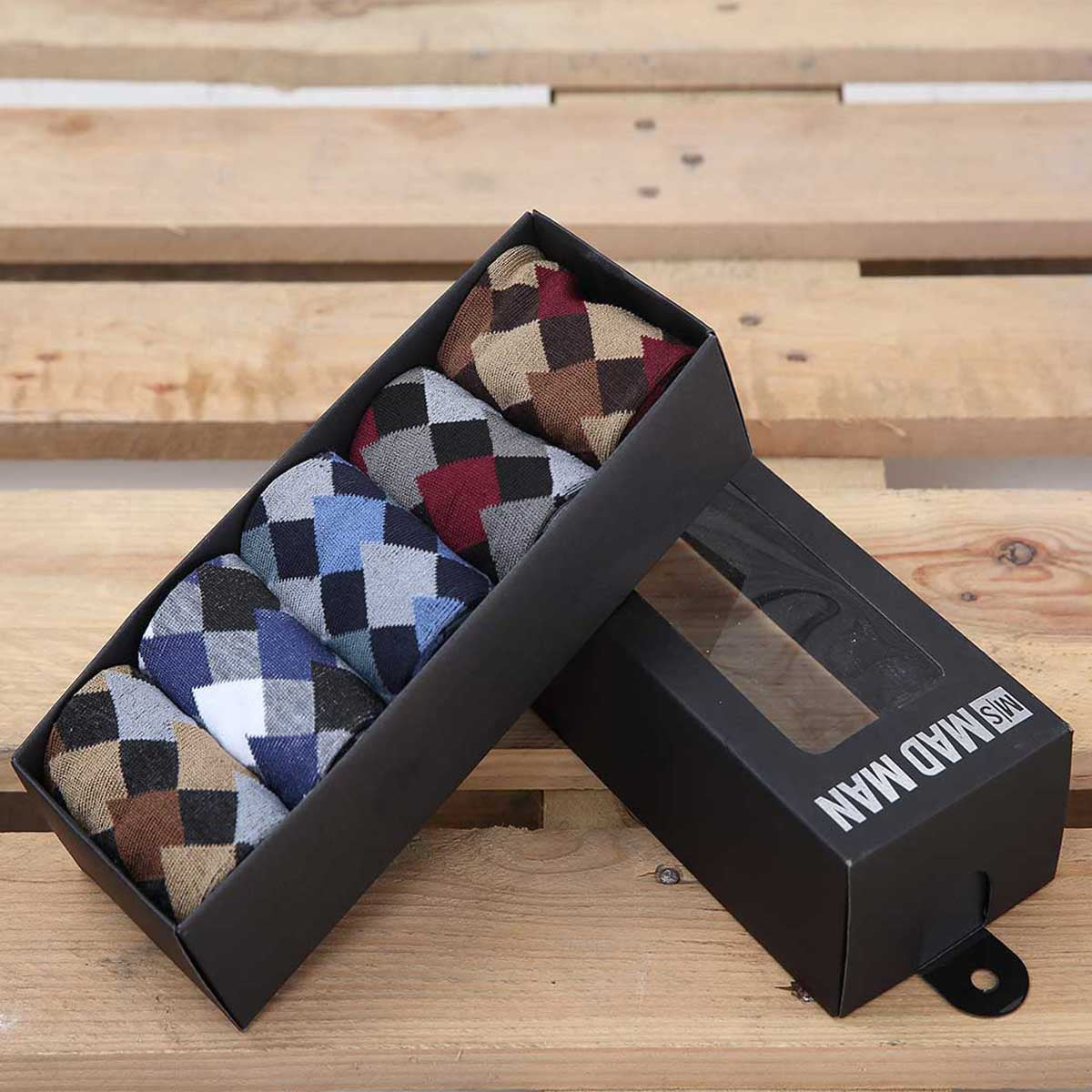 Men Crew Socks | Diamond