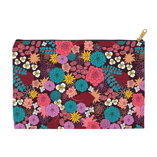 Sareka Unique Canvas Accessory Pouch
