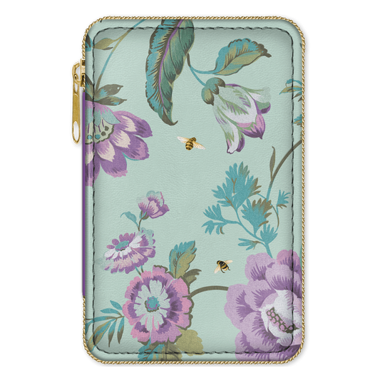 Compact Travel Sewing Kit | Mint Jacobean