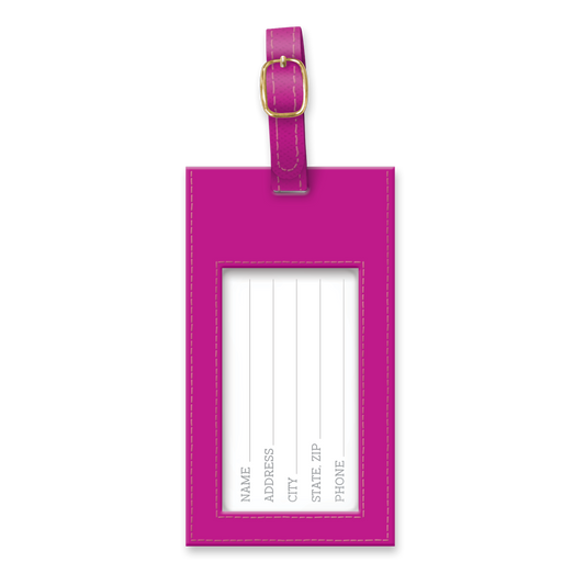 Vegan Leather Luggage Tag | African Globetrotter