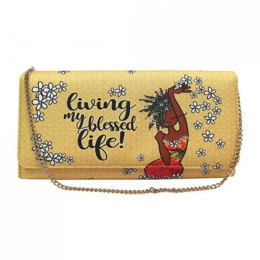 Statement Clutch | Living My Blessed Life