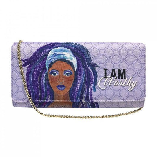 Statement Clutch | I Am Worthy