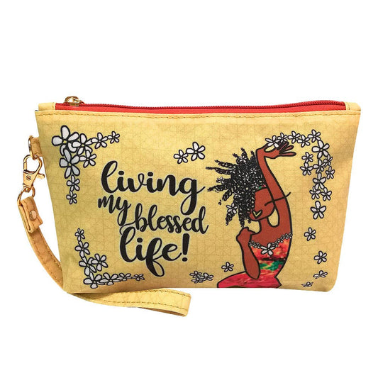 Statement Makeup Pouch | Living My Blessed Life
