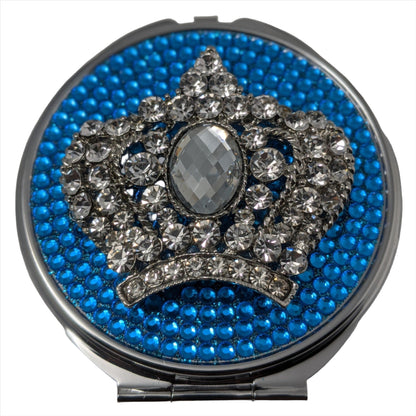 handmade compact makeup mirror | Crown Jewels