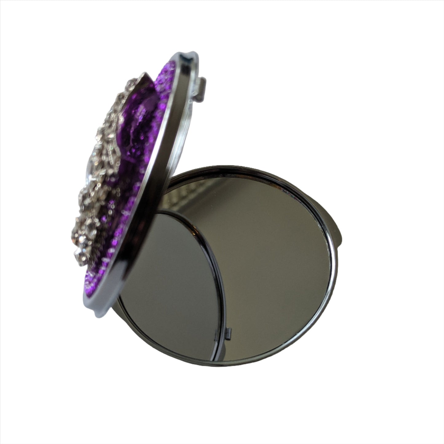 handmade compact makeup mirror | Crown Jewels