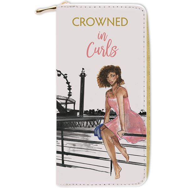 Large Clutch Statement Wallet | Crowned In Curls