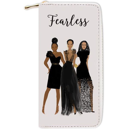 Large Clutch Statement Wallet | Fearless
