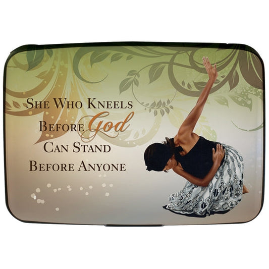 RFID Blocking Statement Card Holder | She Who Kneels