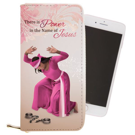 Large Clutch Statement Wallet | Power In Jesus