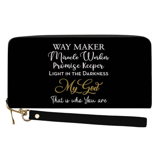 Large Clutch Statement Wallet | Way Maker