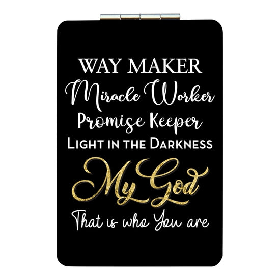 Statement Compact Mirror | Way Maker
