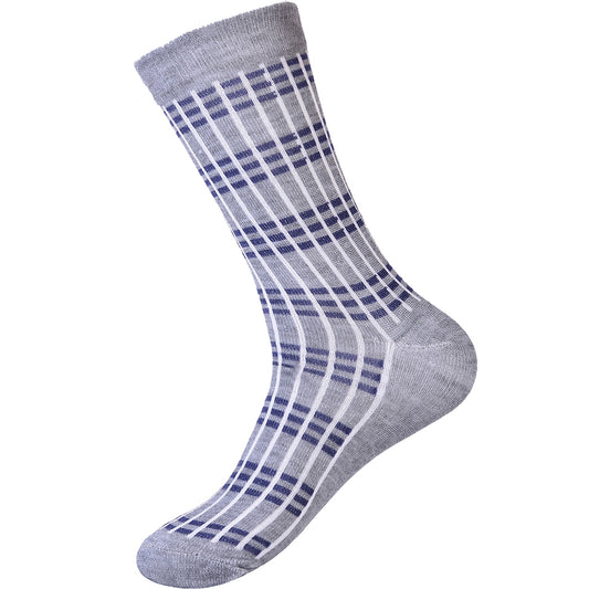 Men Crew Socks | Dashed