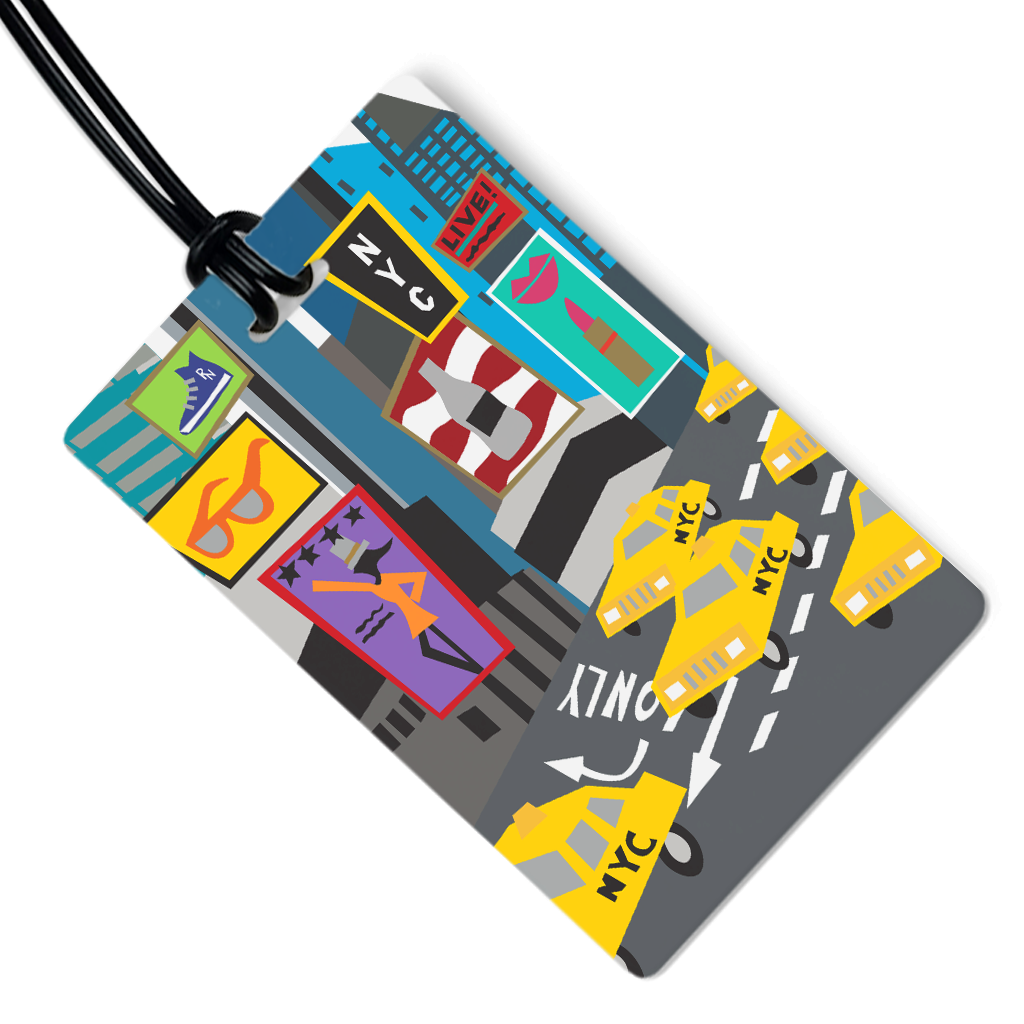 Travel Inspired Luggage Tag | New York City