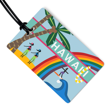 Travel Inspired Luggage Tag | Hawaii