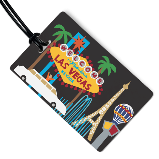 Travel Inspired Luggage Tag | Las Vegas