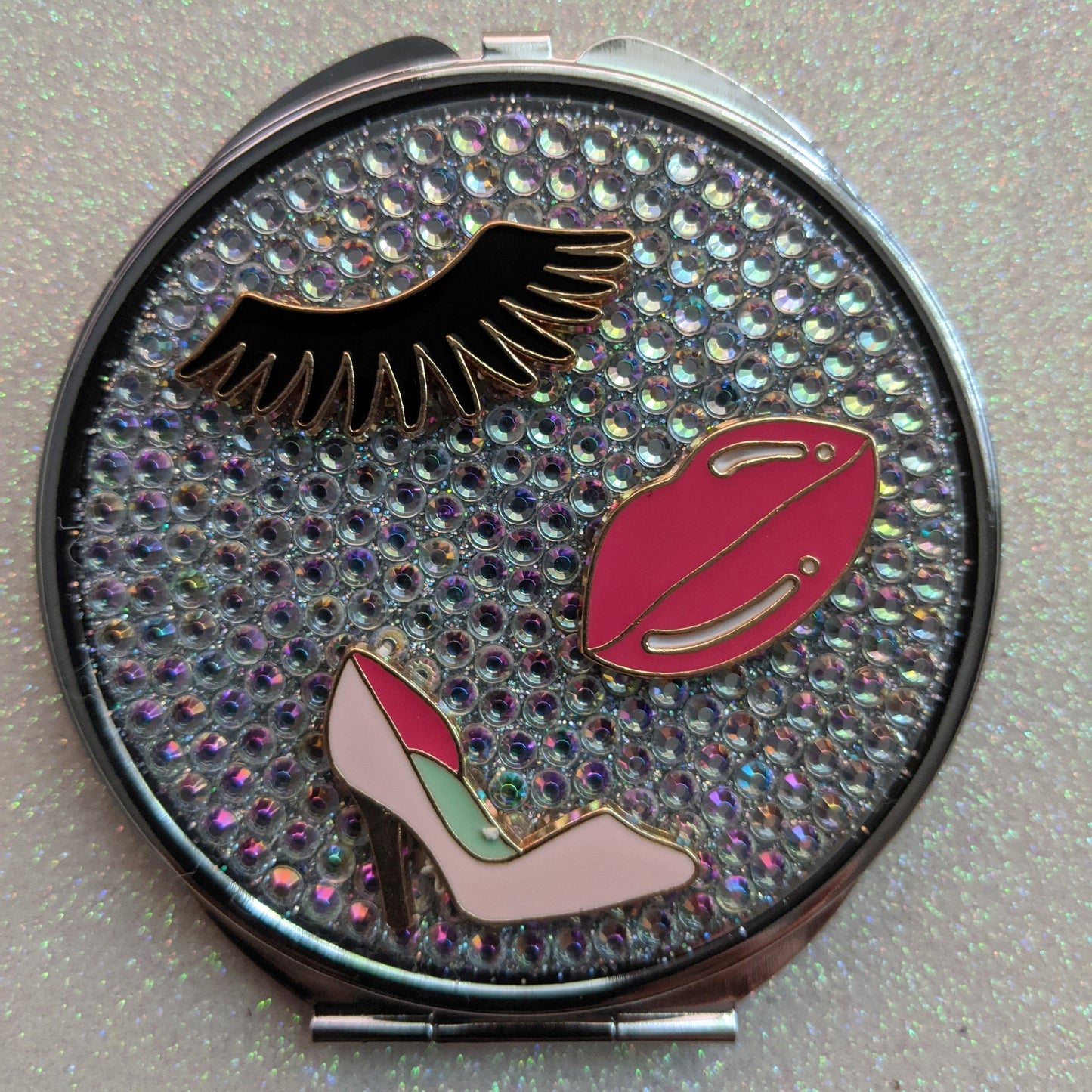 handmade compact mirror | Glam Collection