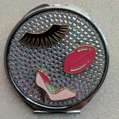 handmade compact mirror | Glam Collection