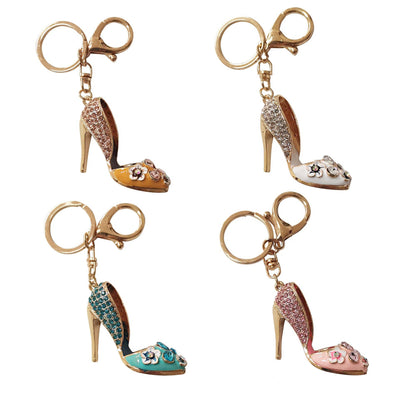 Stiletto Key Ring Bag Charm