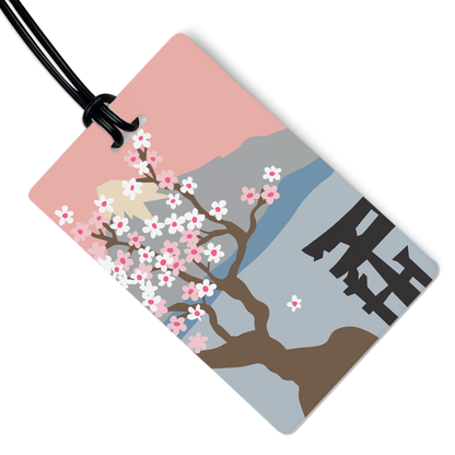 Travel Inspired Luggage Tag | Japan